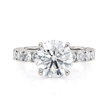 MICHAEL M Engagement Rings Platinum Meksian R902-3