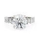MICHAEL M Engagement Rings Platinum Montage R827-3