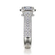 Michael M Prong Radiant Engagement Ring