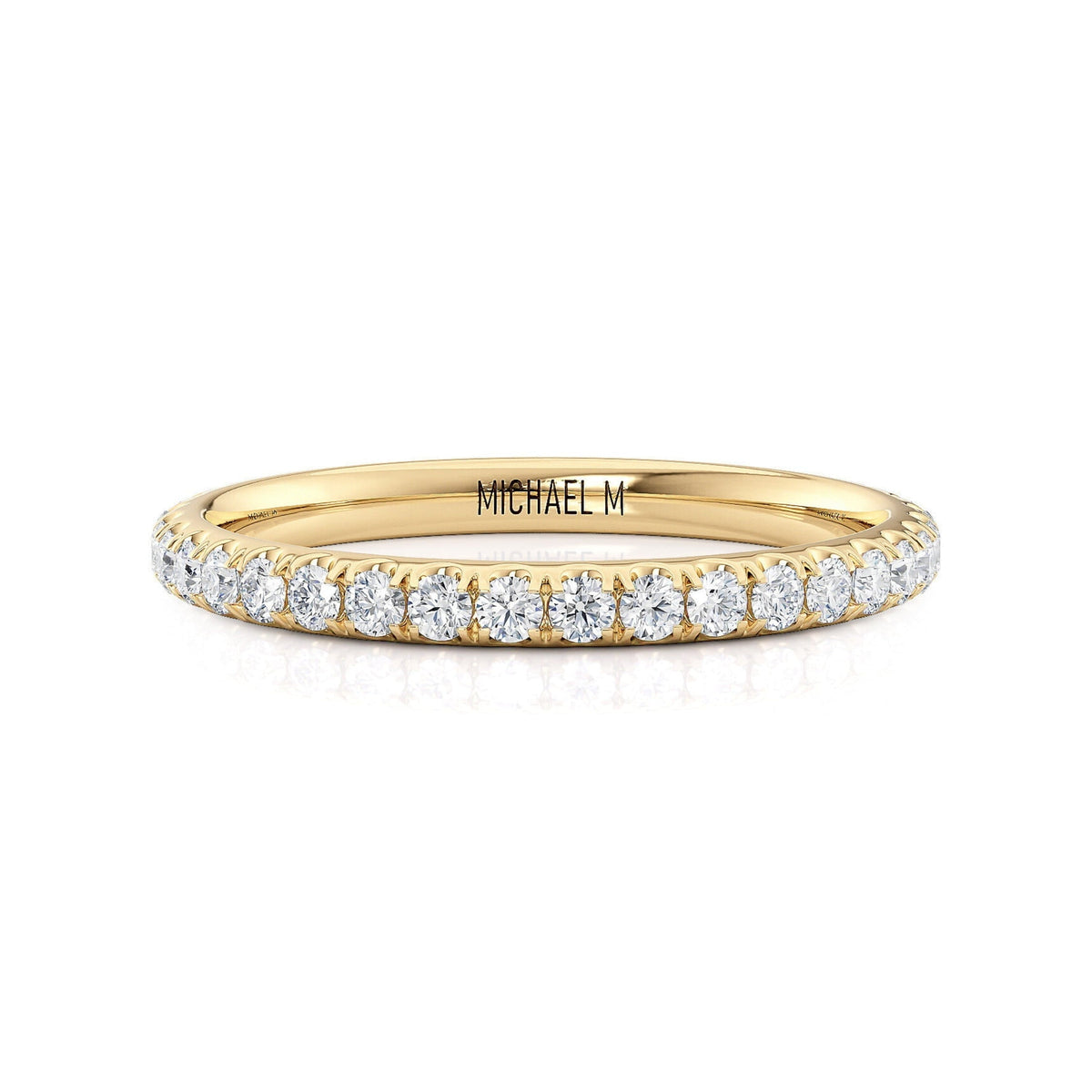 Michael M Pave Wedding Band
