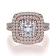 MICHAEL M Engagement Rings Rose Gold Europa R560-2 R560-2RG