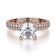 MICHAEL M Engagement Rings Rose Gold Europa R676-1 R676-1RG