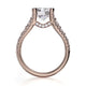 Michael M Bezel Round Engagement Ring