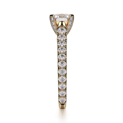 Michael M Pav�� Round Engagement Ring