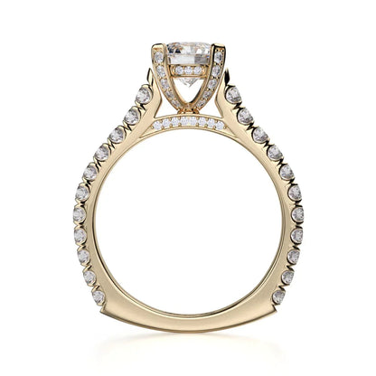 Michael M Pav�� Round Engagement Ring