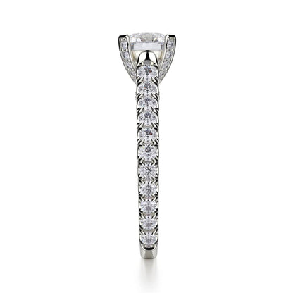 Michael M Pav�� Round Engagement Ring