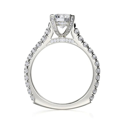 Michael M Pav�� Round Engagement Ring
