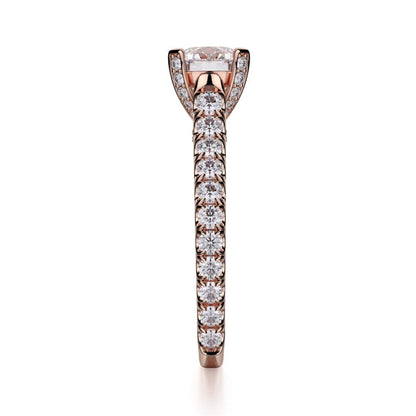 Michael M Pav�� Round Engagement Ring