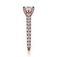 Michael M Pav�� Round Engagement Ring