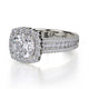 Michael M Prong Round Engagement Ring