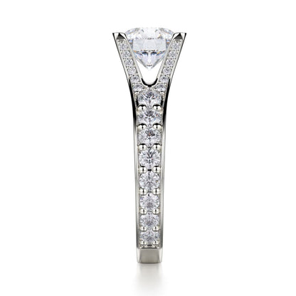 Michael M Pav�� Round Engagement Ring