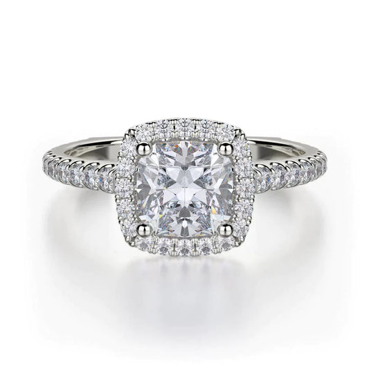 MICHAEL M Engagement Rings White Gold Europa R559S-1 R559S-1WG