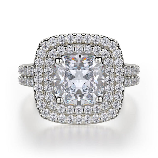 MICHAEL M Engagement Rings White Gold Europa R560-2 R560-2WG