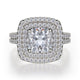 MICHAEL M Engagement Rings White Gold Europa R560-2 R560-2WG