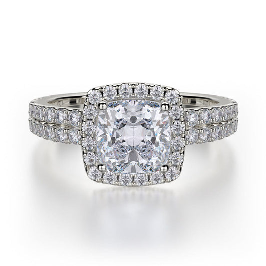 MICHAEL M Engagement Rings White Gold Europa R682-1.5 R682-1.5WG