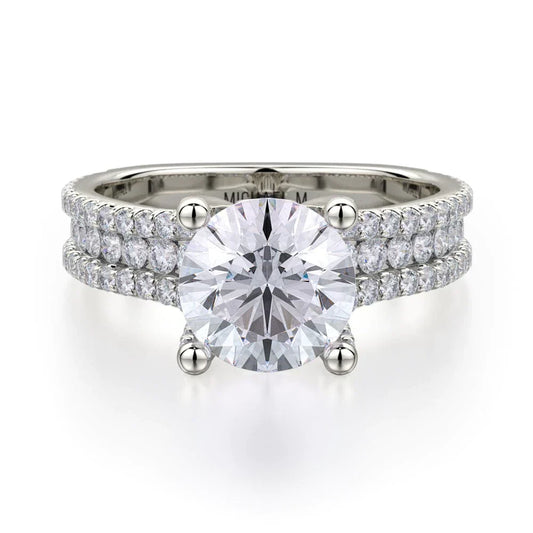 MICHAEL M Engagement Rings White Gold Strada R671-1.5 R671-1.5WG