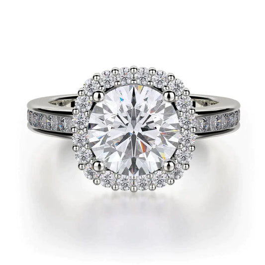 MICHAEL M Engagement Rings White Gold Strada R673-1.5 R673-1.5WG