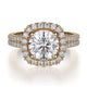 MICHAEL M Engagement Rings Yellow Gold Europa R688-1 R688-1YG