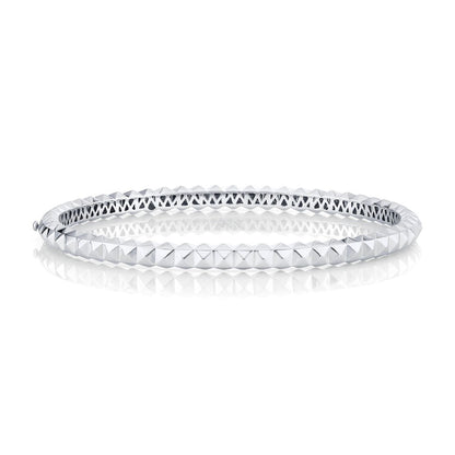 Silver Men's Tetra 3D Bracelet