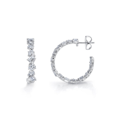 Montage Petite Hoop Earrings