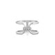 MICHAEL M Fashion Rings 14K White Gold / 4 Linked At Last Ring F357