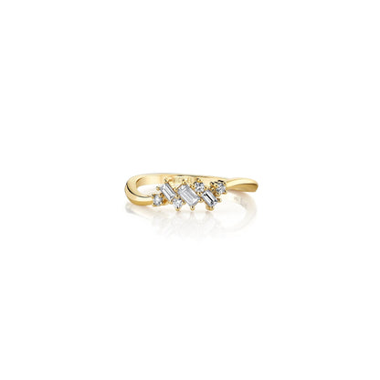 Montage Baguette Cluster Ring