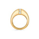 Orb Split Signet Ring