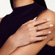 Tetra Chevon Ring