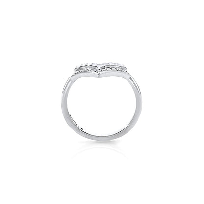 Tetra Chevon Ring