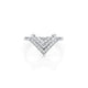 Tetra Chevon Ring