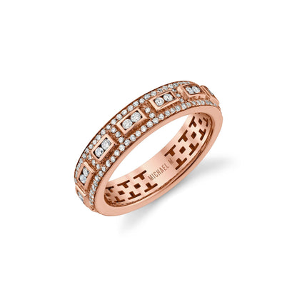 Europa Geo Pavé Band