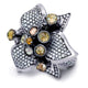 Multi-Colored Flower Ring