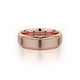 MICHAEL M Men's 14K Rose Gold / 7 Men's Band MB101 MB-101YG14K