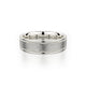 MICHAEL M Men's 14K White Gold / 7 Men's Band MB102 MB-102WG14K