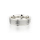 MICHAEL M Men's 18K White Gold / 7 Men's Band MB102 MB-102WG