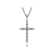 Box Diamond Cross Pendant