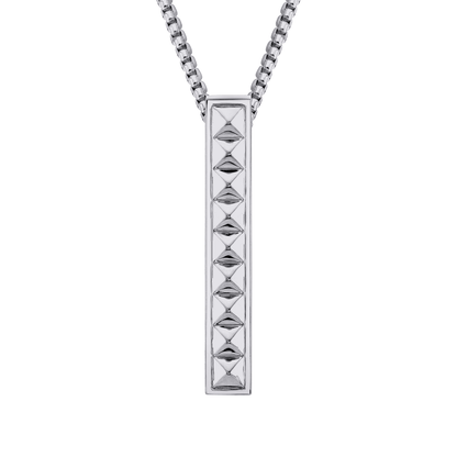 MICHAEL M Men's Men's Tetra Pillar Necklace