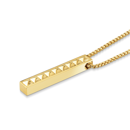 Men's Tetra Pillar Necklace
