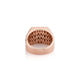 Mens Block Signet Ring