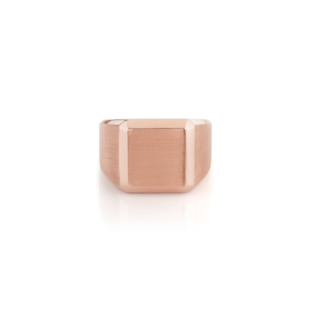 MICHAEL M Men's Mens Block Signet Ring