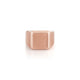 MICHAEL M Men's Mens Block Signet Ring