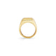 Mens Block Signet Ring