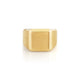 MICHAEL M Men's Mens Block Signet Ring
