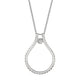 MICHAEL M Necklaces 14K White Gold Signature MM Tetra Pendant P372WG