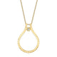 MICHAEL M Necklaces 14K Yellow Gold Signature MM Tetra Pendant P372YG