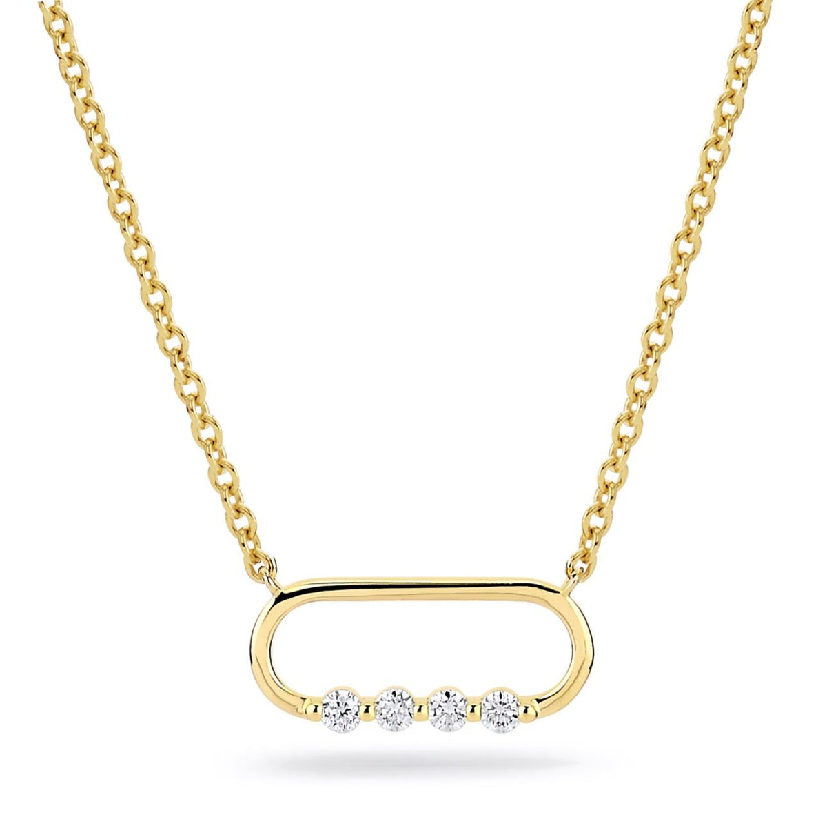 MICHAEL M Necklaces Cloud Link Necklace