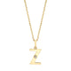 Deco Initial Pendant