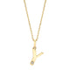 Deco Initial Pendant