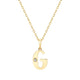 Deco Initial Pendant