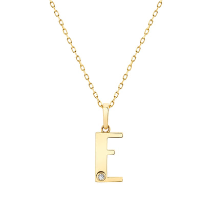 Deco Initial Pendant